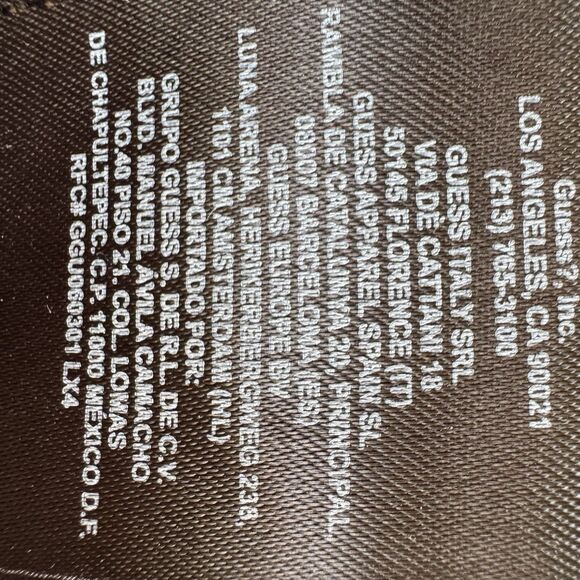 Guess Romper Size Medium Black "Flirty" Lace Trim Soft Y2K Backless Date Night - Picture 16 of 16